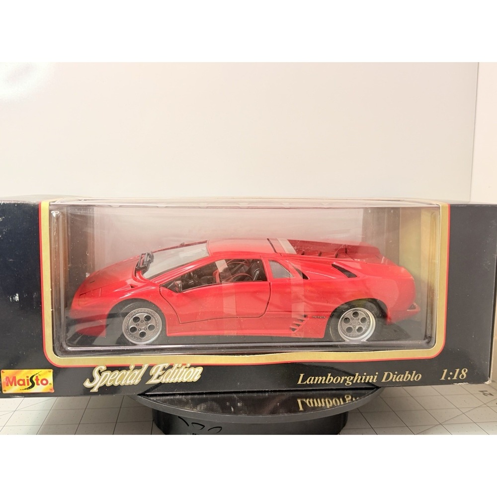 Maisto 1:18 Lamborghini Diablo 1990 Special Edition Red Diecast Model Car NIB